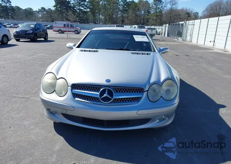 2004 Mercedes-Benz Sl 500 z USA, uszkodzony, nr VIN WDBSK75F14F063568